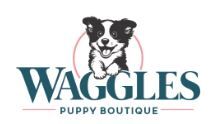 Waggles Puppy Boutique Logo